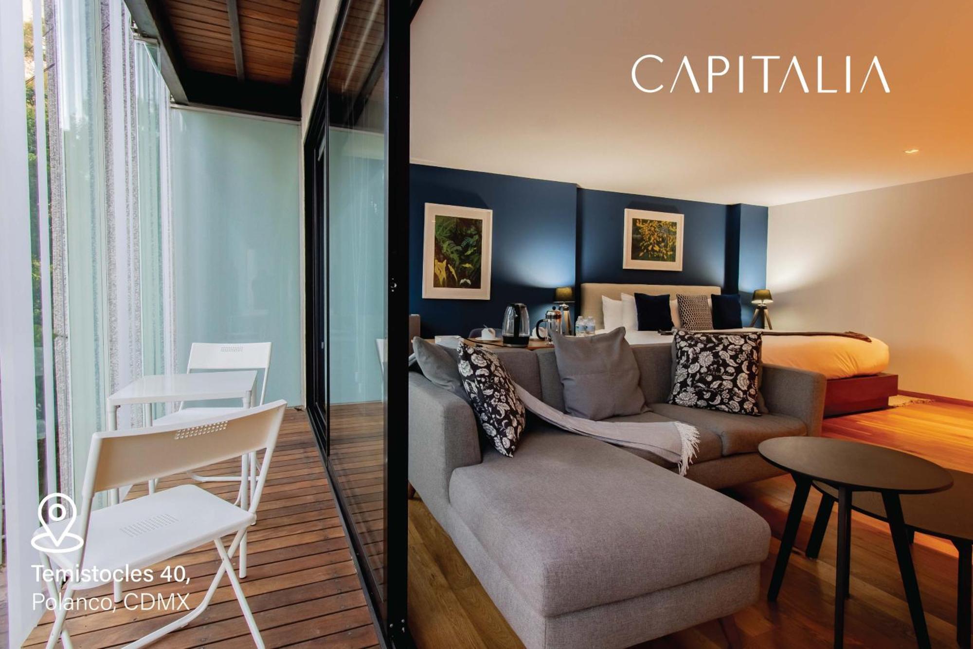 Capitalia - Luxury Apartments - Temistocles 40 Mexico City Ngoại thất bức ảnh